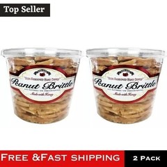 2pk Brittle-Brittle Peanut Brittle (38 oz.) Each Pack
