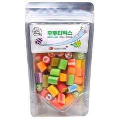 Korean Handmade Fruit Mix Candy 100g – Assorted Fruit Flavor Colorful Sweets