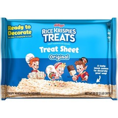 RICE KRISPIES TREATS Marshmallow Treat Sheet 32oz Kids Snacks