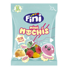 6 FINI MINI MOCHIS Fruit Flavor Gummy Candies 90g 3.1oz