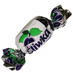 Jutrzenka PLUM in CHOCOLATE 1000g / 1kg / 35.27oz LOOSE