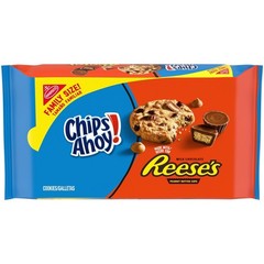 CHIPS AHOY! Reese’s Peanut Butter Cup Chocolate Chip Cookies Family Size 14.25oz