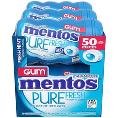 Bulk Pure Fresh Chewing Gum – Xylitol-Enhanced Sugar-Free Mint Flavor, 300 Count