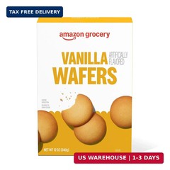 Amazon Grocery, Vanilla Wafers, 12 Oz