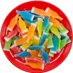 Wax Bottle Candy – Classic Wax Bottle Candy with Fruity Liquid Center-16oz