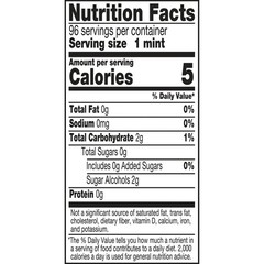Breath Savers Peppermint Flavored Sugar Free Breath Mints, Rolls 0.75 oz 8 Count