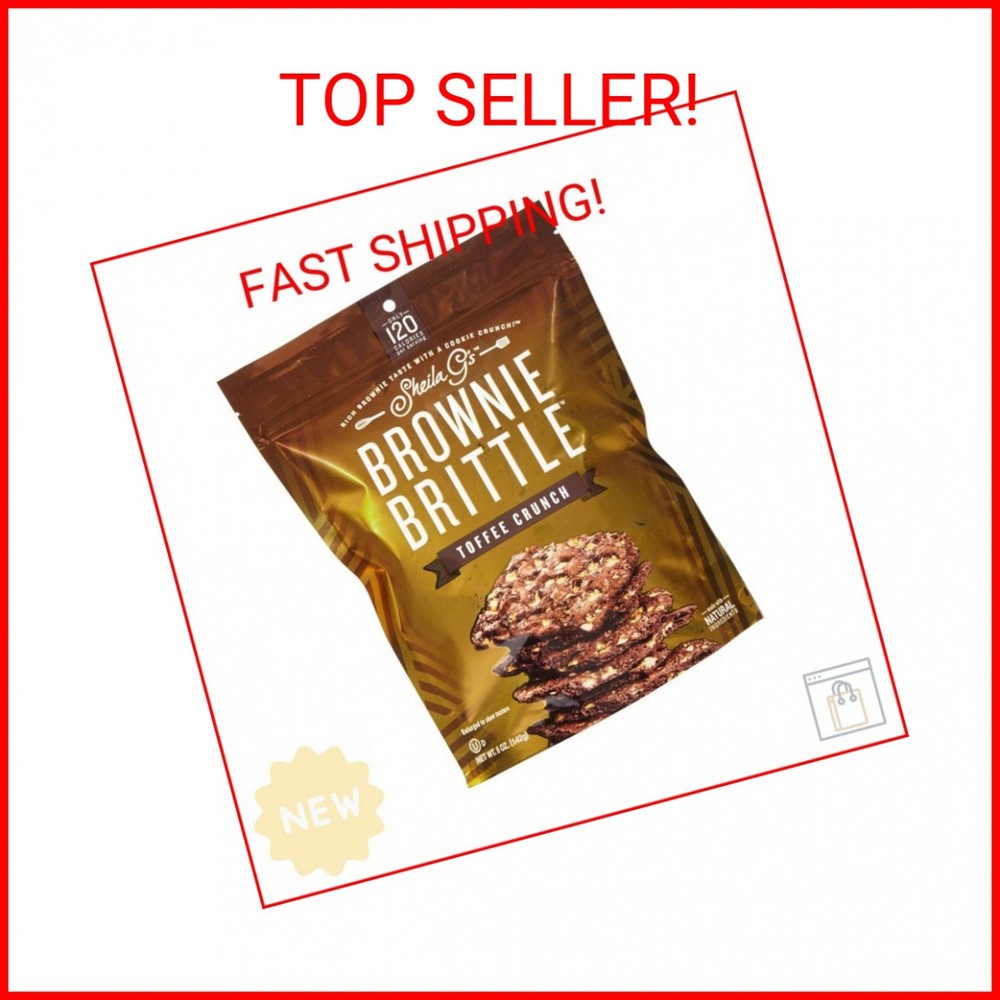 Sheila G’s, Brownie Brittle Toffee Crunch, 5 oz