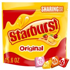 STARBURST Chewy Candy Sharing Size Individually Wrapped Fruit Chews 15.6 oz
