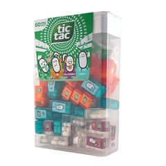 Box with 60 Mini Boxes Mint, Orange, Spearmint, Peach and Passion fruit 234g by