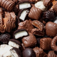 Chocolate Gift Basket- Gourmet Chocolate Snack Variety Present in Keepsake Tr…