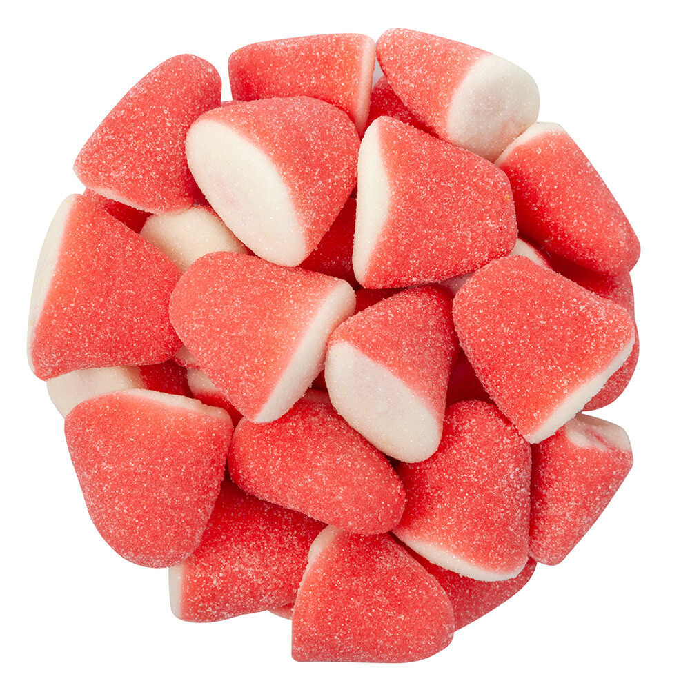 STRAWBERRY PINK PUFFY PUFFS CANDY – 1 LB – BULK – WOW Fresh & Tasty – SHIP FREE