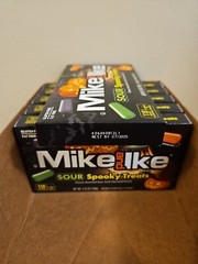 Mike and Ike 4.25 oz. SOUR SPOOKY TREATS Halloween Chewy Candy ** BB 07/2025 **