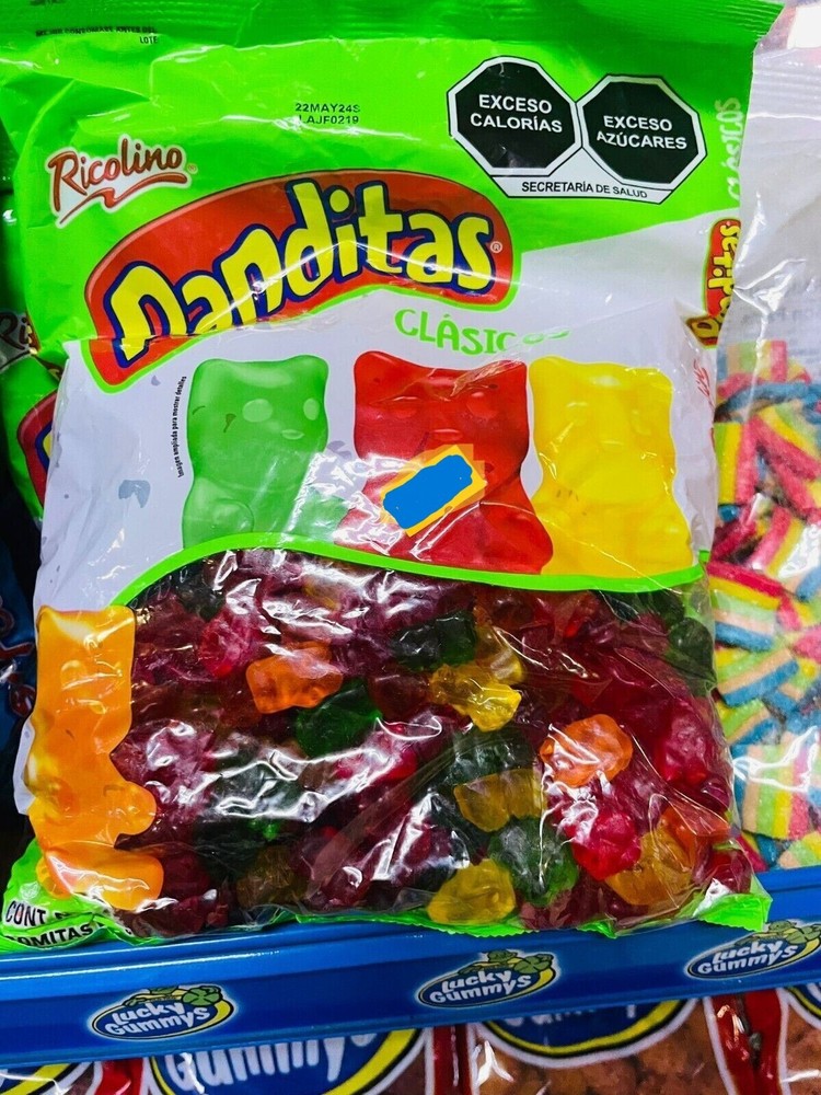 PANDITAS RICOLINO FRUITS FLAVOR – 1 KG (2.2 LB)