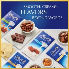 Lindt Classic Recipe White Chocolate Candy Bar 4.4 oz Premium Chocolate 2 Pack