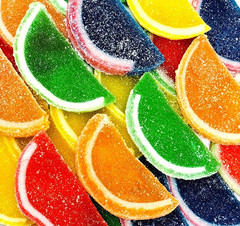 Assorted Fruit Slices | Candy Fruit Jelly | Vegan Gluten Free