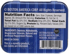 Boston America Gag Gifts Memory Mints, Sugar 1.5 Ounce (Pack of 1), White