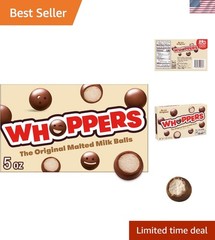 Decadent Malted Milk Balls with 25% Less Fat – Milk Chocolate, 12 Box Set