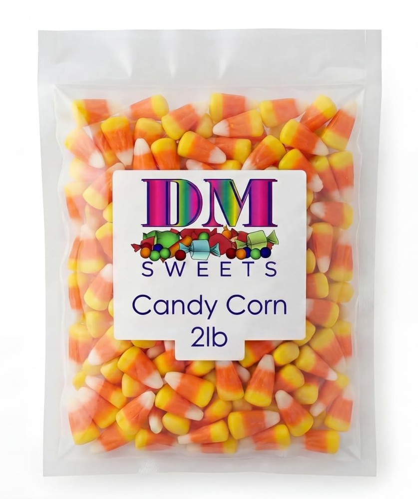 Candy Corn – 2 lb Bulk Bag – Traditional Tri‑Color Orange Yellow White – Perf…