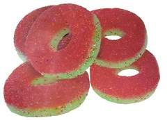 2-PK Snak Club Tajin Watermelon Rings Chili & Lime Gummy Snack, Jumbo pack 24 oz