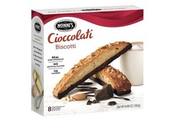 Nonni’s Cioccolati Biscotti Dark Chocolate Dipped 6.88oz