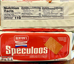 Benton’s European Cookies Speculoos 8.8oz 250g (2 Bags) from The Netherlands