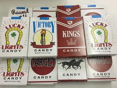 12 PACKS CANDY CIGARETTES 12 Count (Pack of 1), White
