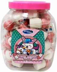 Profisa BABY BOTTLE GUMMY – Soft Jelly Candy in Jar – 50 x 18g / 900g / 31.74oz