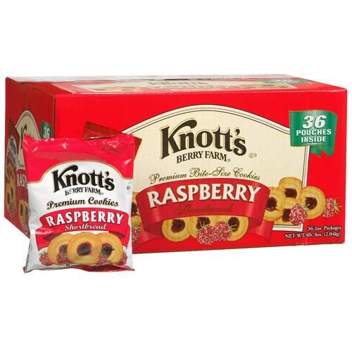 Biscomerica BSC59636 Knott’s Raspberry Cookies 2 Oz 36/Carton
