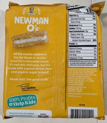 Newman’s Own Organics O’s Vanilla, Vanilla Creme, 13 Ounce 06/02/26