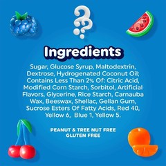 Tangy Fruit Flavor Soft Bites – Non-Melting Candy, 6oz Bags in Bulk (12 Packs)