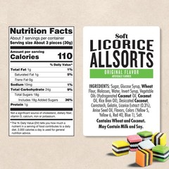Gourmet Soft Australian Licorice Allsorts – 7oz Non-GMO Plant-Based Delight