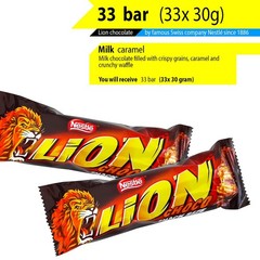 FREE SHIPPING 24 till 33 bar Nestlé Lion white, crunch & Côte d’Or chocolate