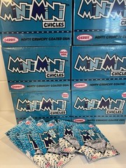 Gerrit MINI CHICLES Chiclets Sugar Free Mint Gum Candy (6boxes) 20 Bags In Each