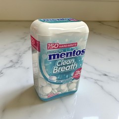 Mentos Cleanbreath 150 pc Wintergreen 3.66 oz