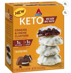 Atkins Keto Cookies & Creme Clusters