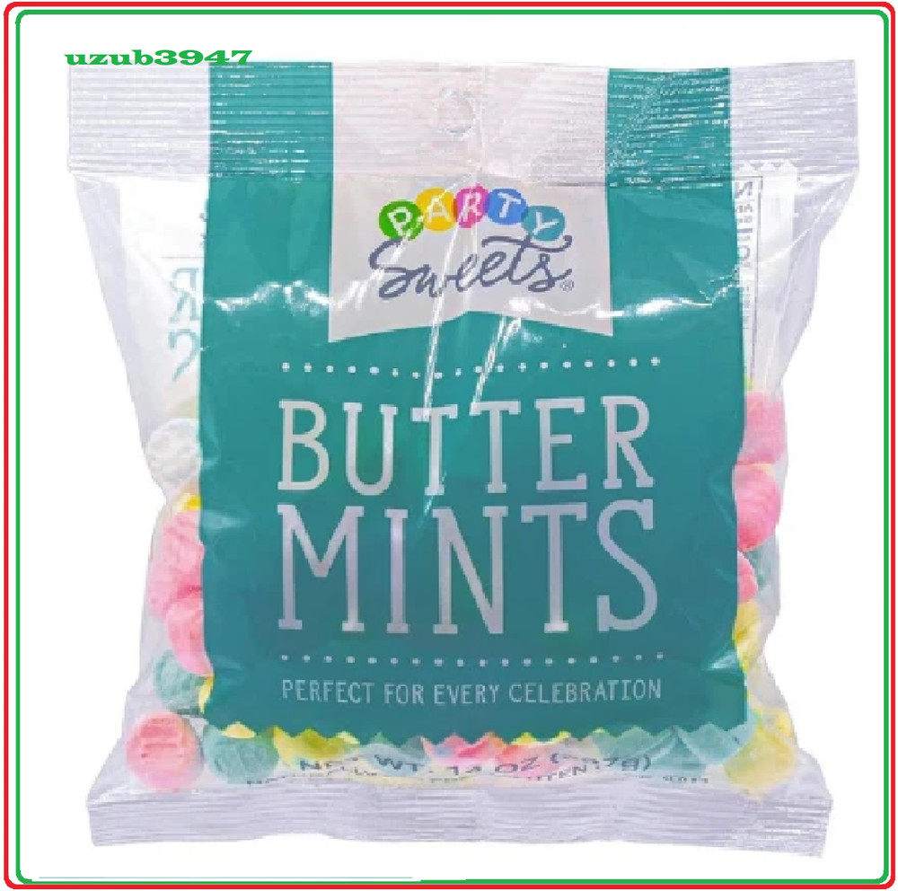 Assorted Pastel Buttermints, 14 Ounce, Appx. 100 pieces from Hospitality Mints