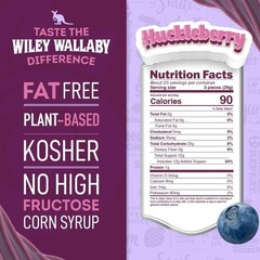 Licorice 24 Ounce Classic Gourmet Soft & Chewy Australian Huckleberry Licoric…