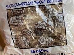1 NOS 1991 Sealed Bag 36 Ludens Honey Licorice Throat Cough Drops MOVIE PROP