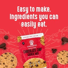 Lakanto Sugar Free Chocolate Chip Cookie Mix – 6.77 Ounce (Pack of 1)