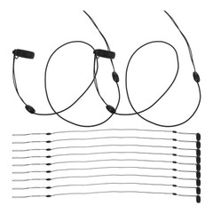 10 Pcs Belt Tool Pouch Anti-lost Device Loss Silicone Rubber Ring