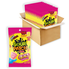 Heads 2 Flavors in 1 Soft & Chewy Candy, Bulk Candy, 12 – 8 Oz Bags