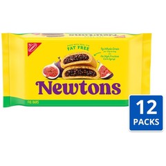 Newtons Fat Free Soft & Fruit Chewy Fig Cookies, (Fig Bars), 12 – 10 oz Packs