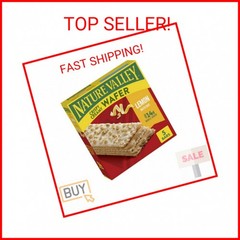 Nature Valley Crispy Creamy Wafer Bars, Lemon, Whole Grain, 5 Bars, 6.5 oz