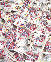 25X Charms Cherry Blow Pop lollipop / suckers sorted & individually wrapped