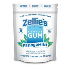 Zellie’s | 100% Xylitol Peppermint Chewing Gum | No Aspartame, Gluten Free, V…