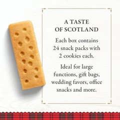 Walker’s All-Butter Shortbread Fingers – 2-Count Snack Packs (Pack of 24)