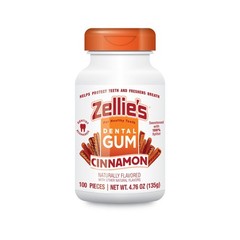 Zellie’s | 100% Xylitol Cinnamon Chewing Gum | No 100 Count (Pack of 1)