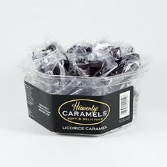 J Morgan Confections Heavenly Caramel | Licorice Flavor 45 Count (Pack of 1)