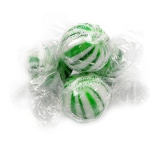 Colombina Jumbo Spearmint Mint Balls / 1 POUND / Individually Wrapped /
