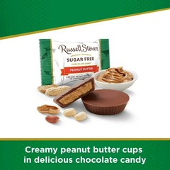 Russell Stover Sugar-Free, 4 Flavor Mix, Bulk Chocolate Candy Bars (1 Pound)